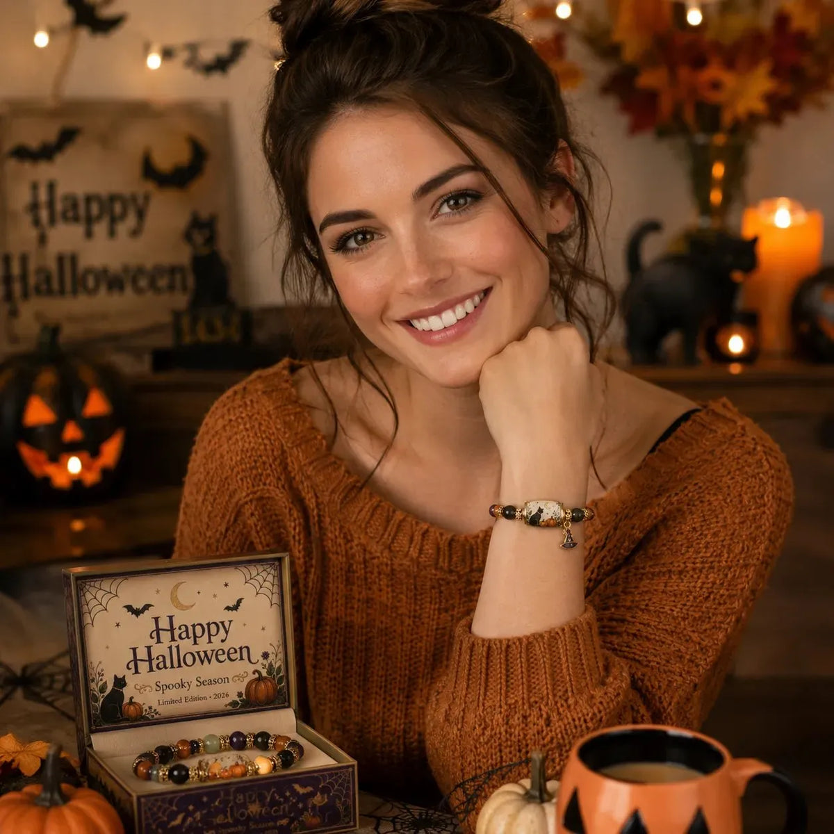 🔥Last Day 50% OFF -🎃 Halloween Beaded Bracelet