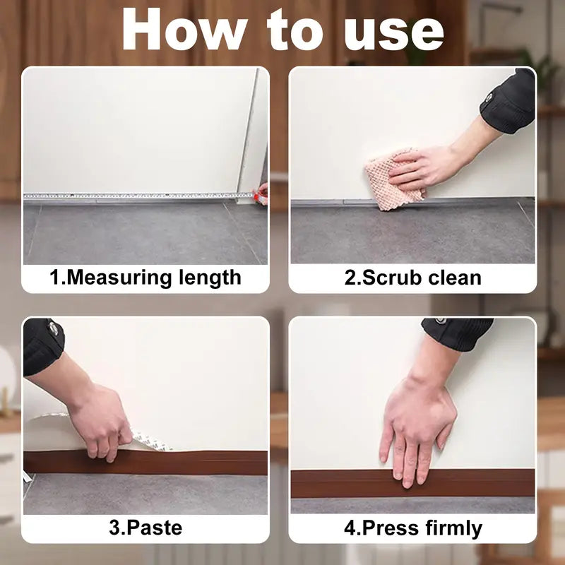 🏠Transparent Silicone Door Seal Strip Draft Stopper Insect Proof Windproof Soundproof Tape✨