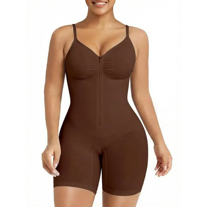 Snatch Your Waist Instantly ✨Zip-Up Tummy Control Shapewear Bodysuit✨