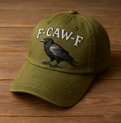 🔥Funny F-CAW-F Crow Hat