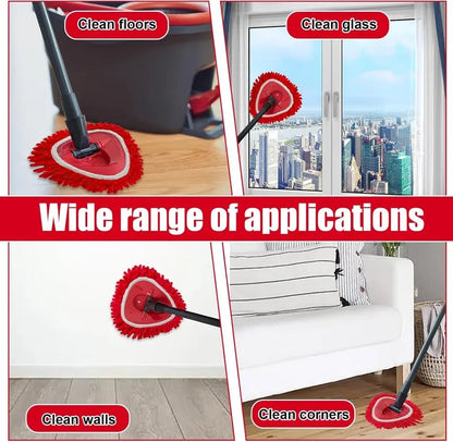 Chenille Duster Replacement Heads – 2026 Design, Turns Your Mop into a Long-Handle Duster (Bucket & Handle Not Included)