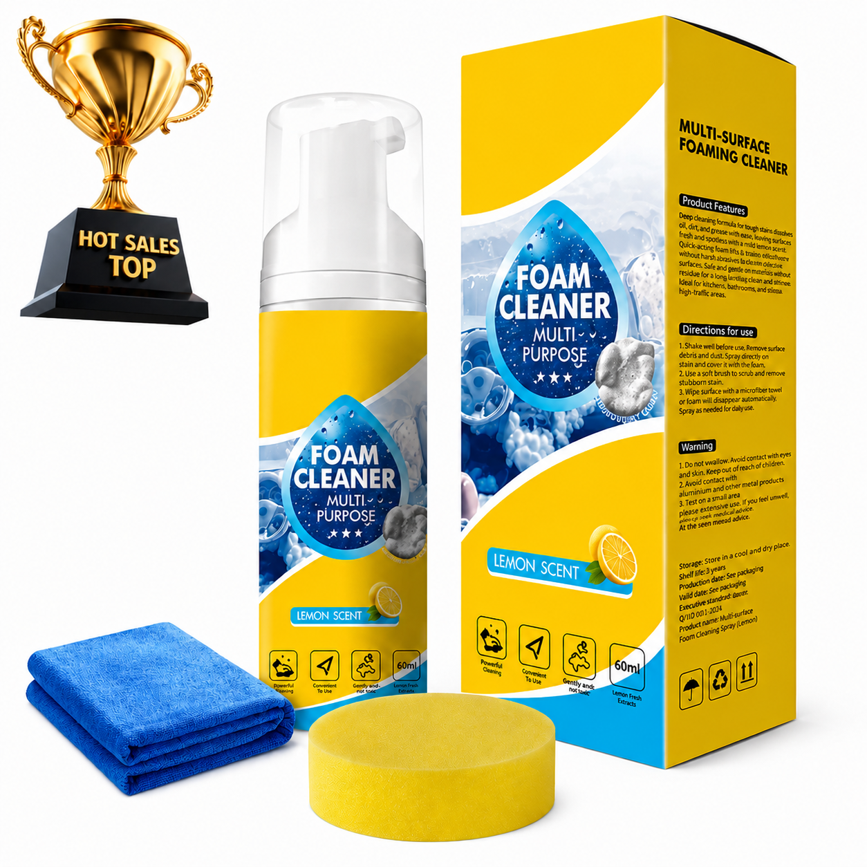 Multifunctional Foam Cleaner