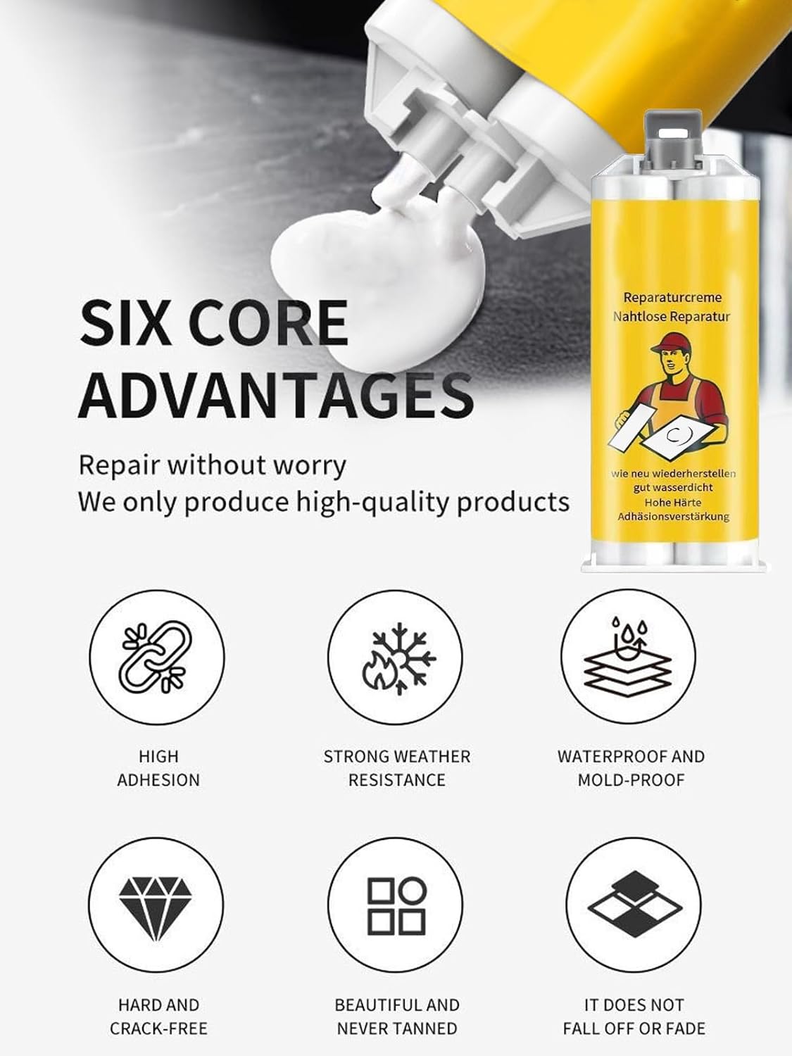 Multifunctional Tile and Stone Crack Repair Kit