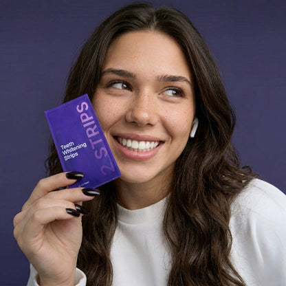Purple Teeth Whitening Strips