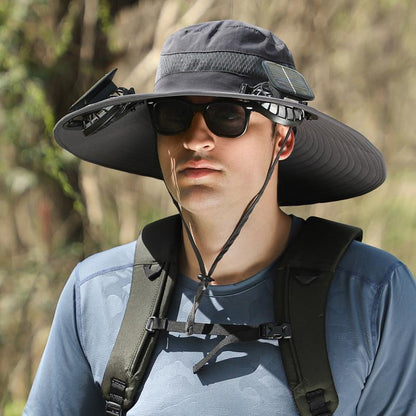 Solar Fan Hat