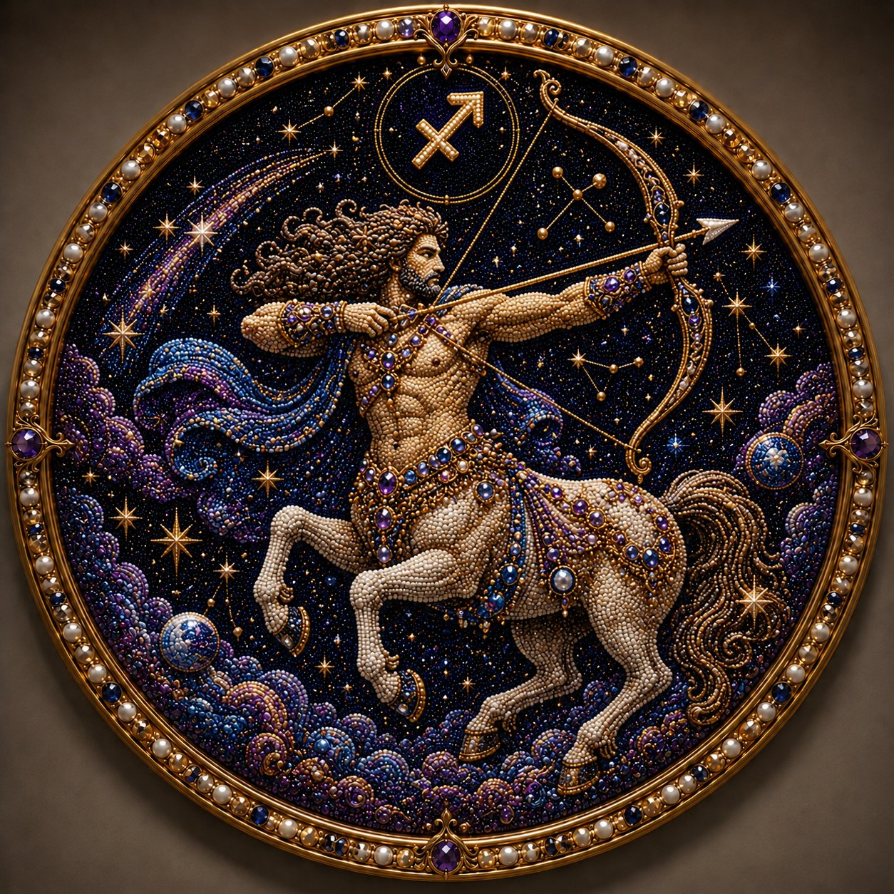 ✨ Create Zodiac Pearl Art with 12 Star Signs Kit ♈