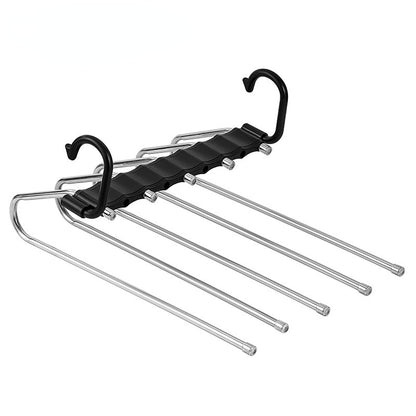 9-layer trouser rack, space-saving clothing rack