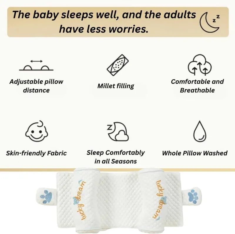 ⏰Flash Sale｜👶 Baby Comfort Support Pillow