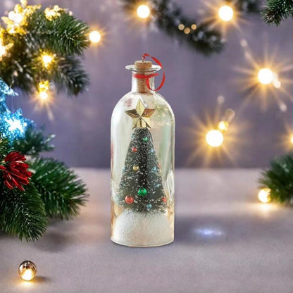 🔥LAST DAY 49% OFF – 🎅🎄Christmas Sale -Recordable Christmas Tree Message In A Bottle