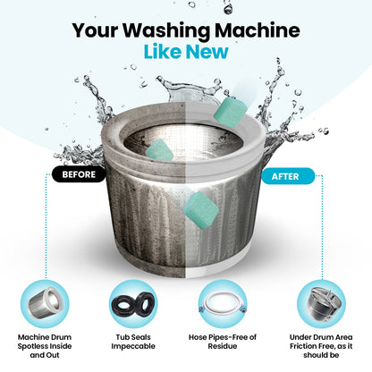 Washing Machine Cleaner (12 Tablets)