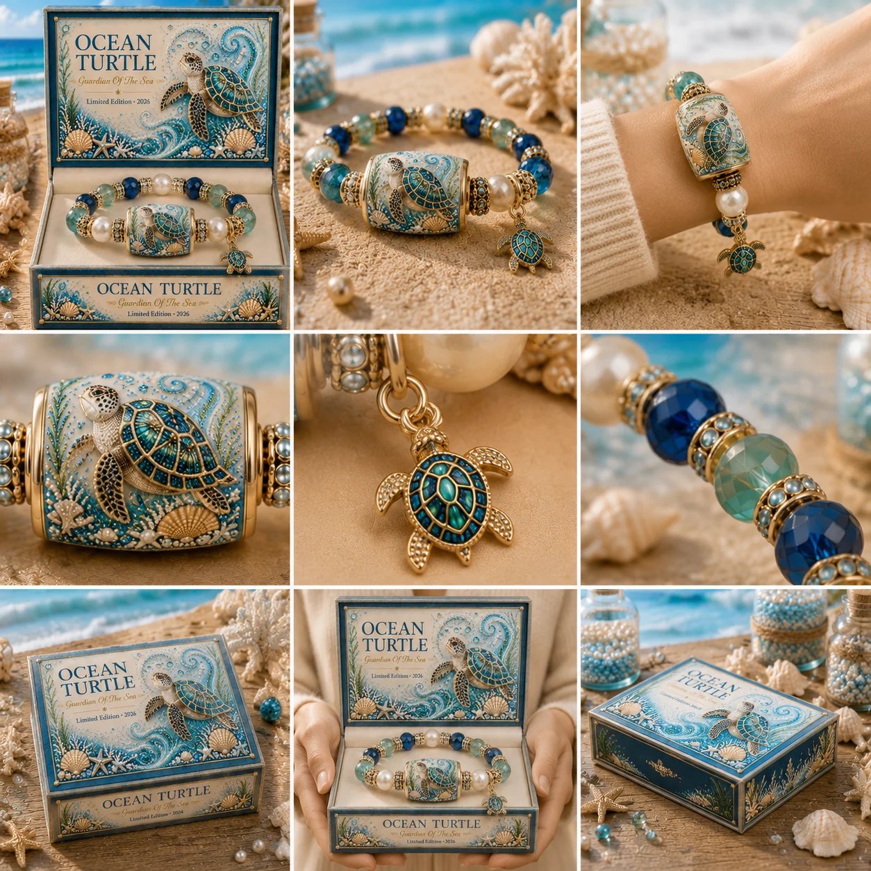 💥Last Day 49% OFF – 🌊 Ocean Guardian Collection Bracelet — Limited Edition 2026