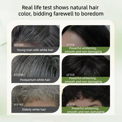 Long lasting botanical essential oil hair dye