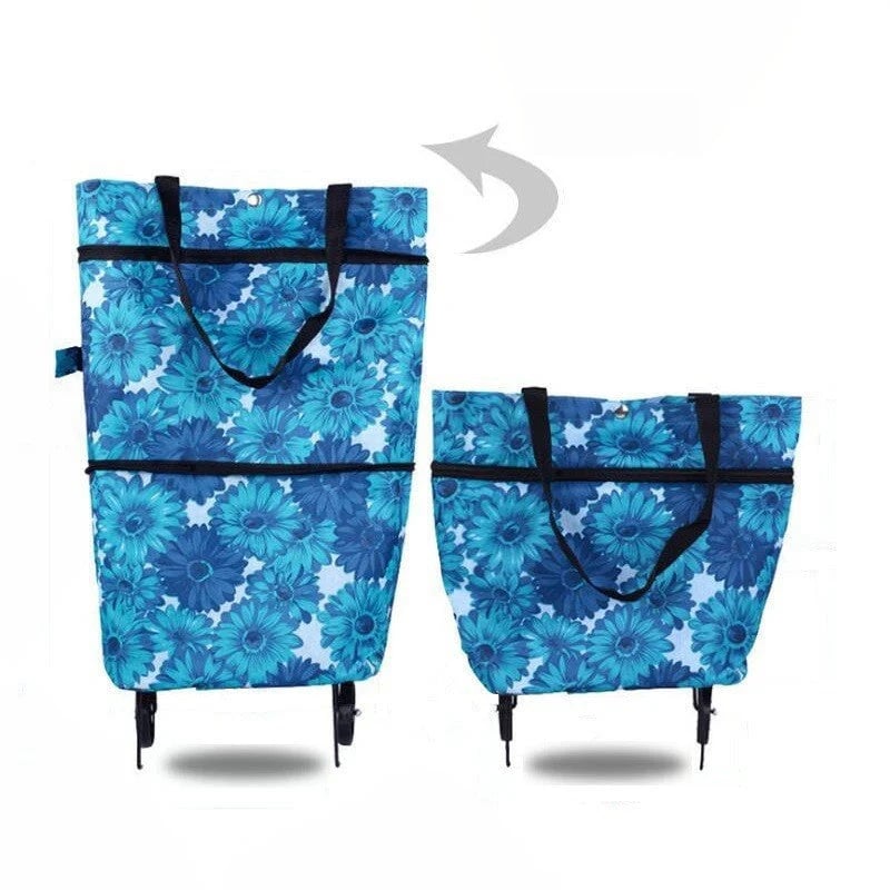 🛍️ Foldable 2-in-1 Shopping Bag for Easy Carry ✨