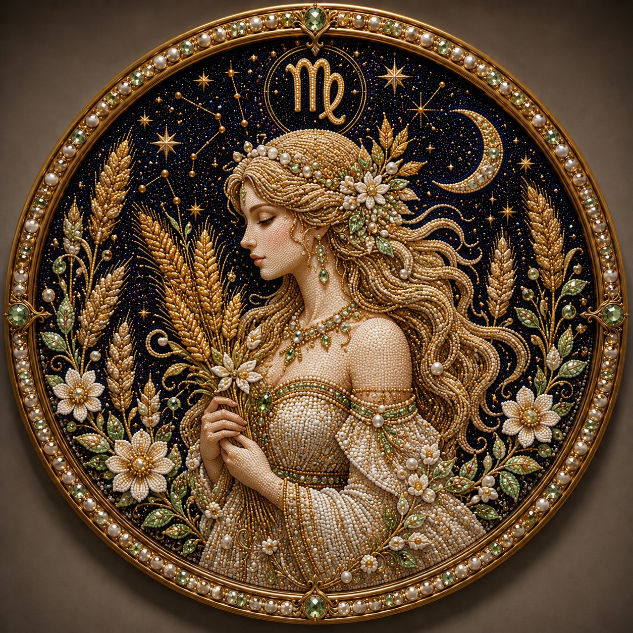 ✨ Create Zodiac Pearl Art with 12 Star Signs Kit ♈