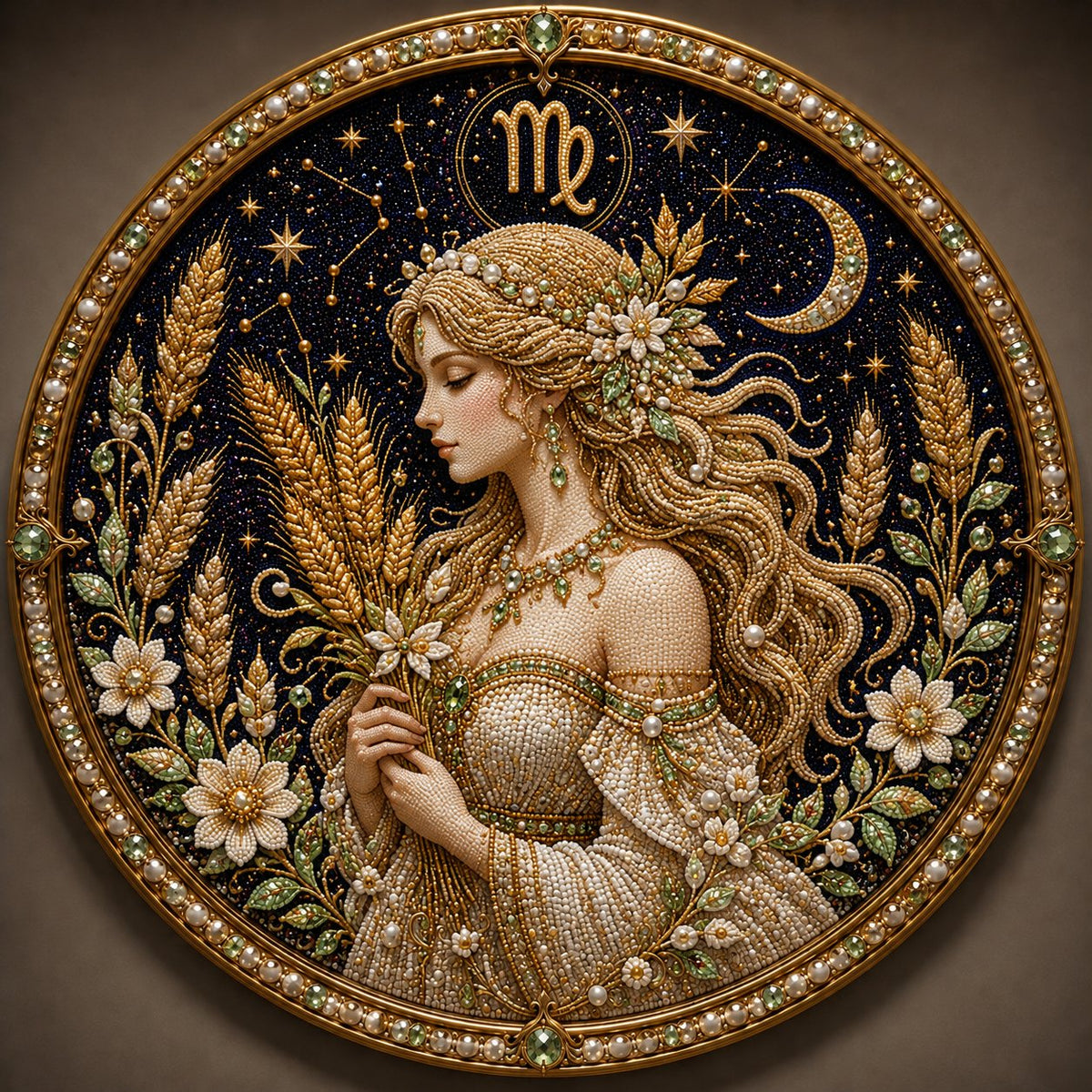 ✨ Create Zodiac Pearl Art with 12 Star Signs Kit ♈