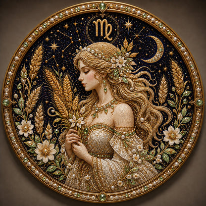 ✨ Create Zodiac Pearl Art with 12 Star Signs Kit ♈