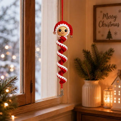 🔥HOT SALE🔥49% OFF - 🎅🌲Crochet Snowman Spiral Oranment DIY Kit
