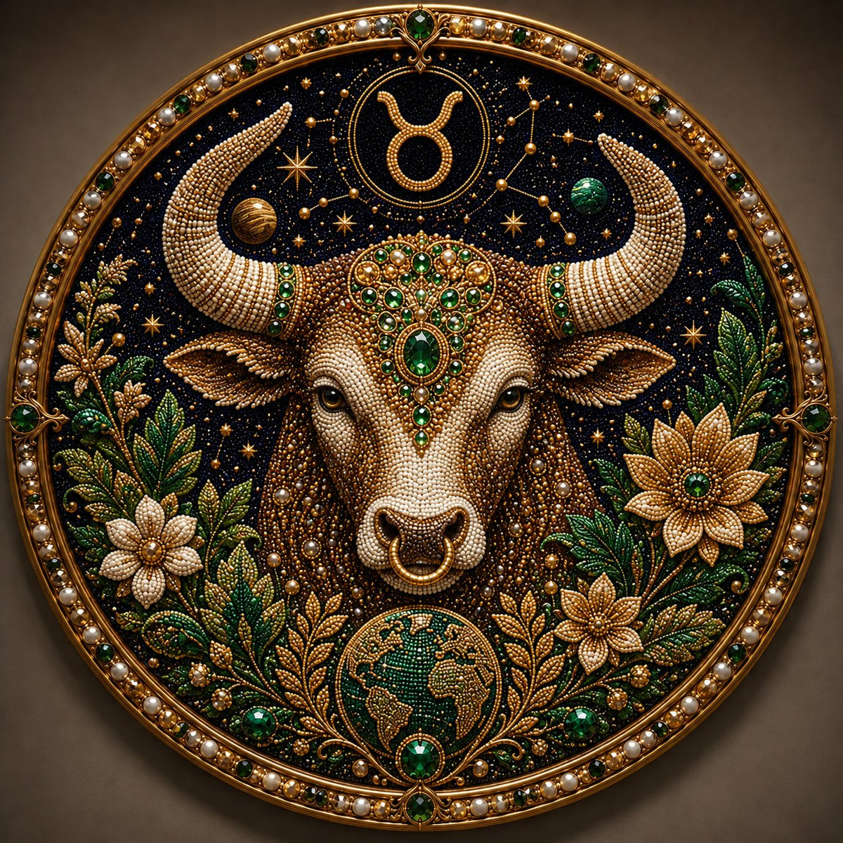 ✨ Create Zodiac Pearl Art with 12 Star Signs Kit ♈