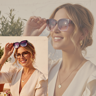 😎Ladies Fit Overs Polarized Sunglasses - Stylish Over Glasses UV Protection For Women
