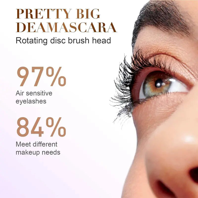 Easy-to-Clean Waterproof Fiber Mascara – Instant Lengthening & Long-Lasting Hold