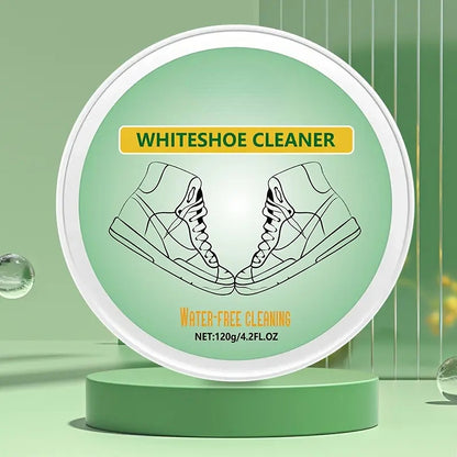 Jue Fish White Shoe Cleaner: No-Rinse & Portable, Restores Original Color