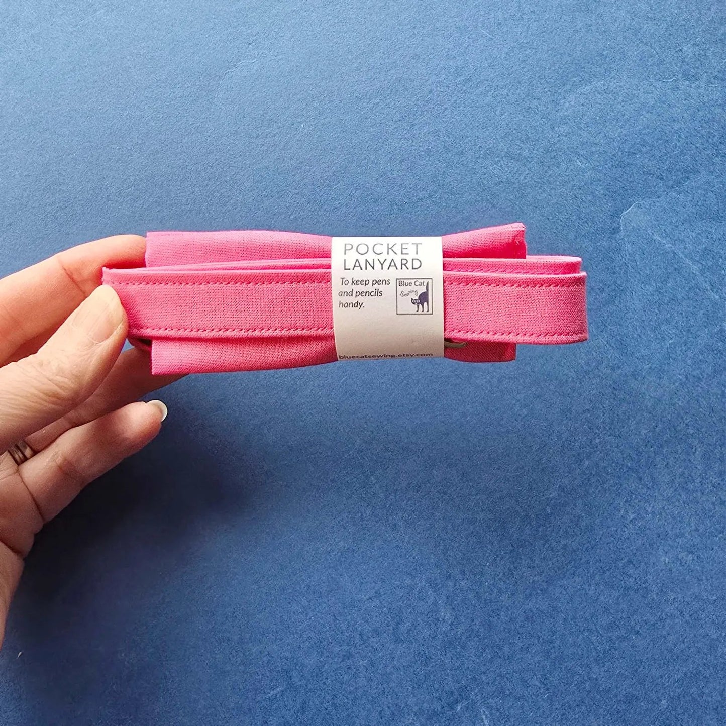 🔥LAST DAY 50% OFF - 👩‍🏫NEW UPGRADED Plain Fabric Pen Lanyards