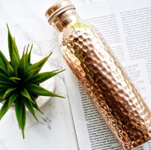 🔥 Last Day 49% OFF - ✨Handmade Polished Pure Copper Ayurvedic Water Bottle