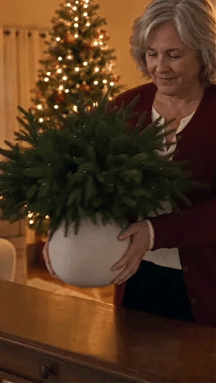 🎄 Enchanted Christmas Evergreen Pine Tree with Twinkling Lights