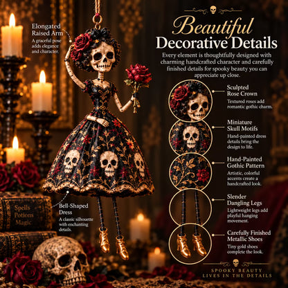 🎃Midnight Ladies – Gothic Halloween Hanging Decor🖤