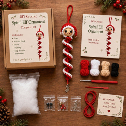 🎅✨ Crochet Snowman DIY Kit for Christmas Magic 🌲