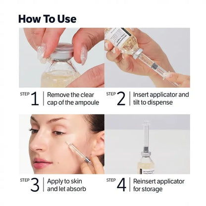 Deep Collagen Silk Peptide Intensive Ampoule Serum | Korean Anti-Aging Face Lifting Serum 40ml