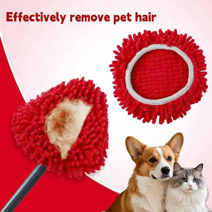 Chenille Duster Replacement Heads – 2026 Design, Turns Your Mop into a Long-Handle Duster (Bucket & Handle Not Included)