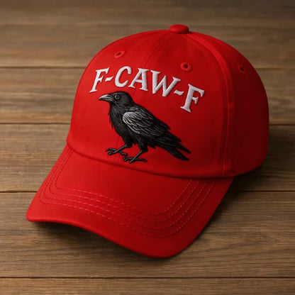 🔥Funny F-CAW-F Crow Hat