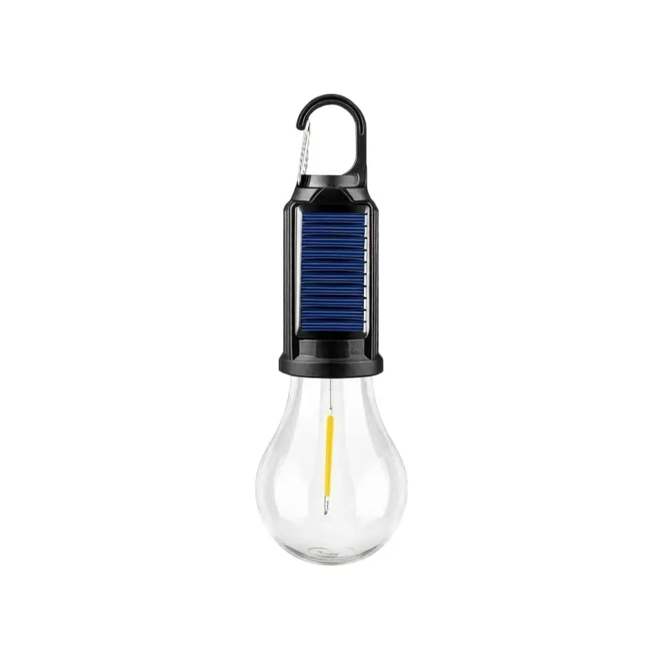Solar-Powered LED Camping Bulb - Waterproof, Portable, 3-Mode Dimmable Hanging Light for Camping, Hiking & Emergency Preparedness
