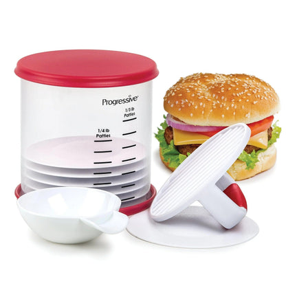 🔥Last Day 50% OFF - 🥩Progressive Perfect Burger Press & Keeper Set