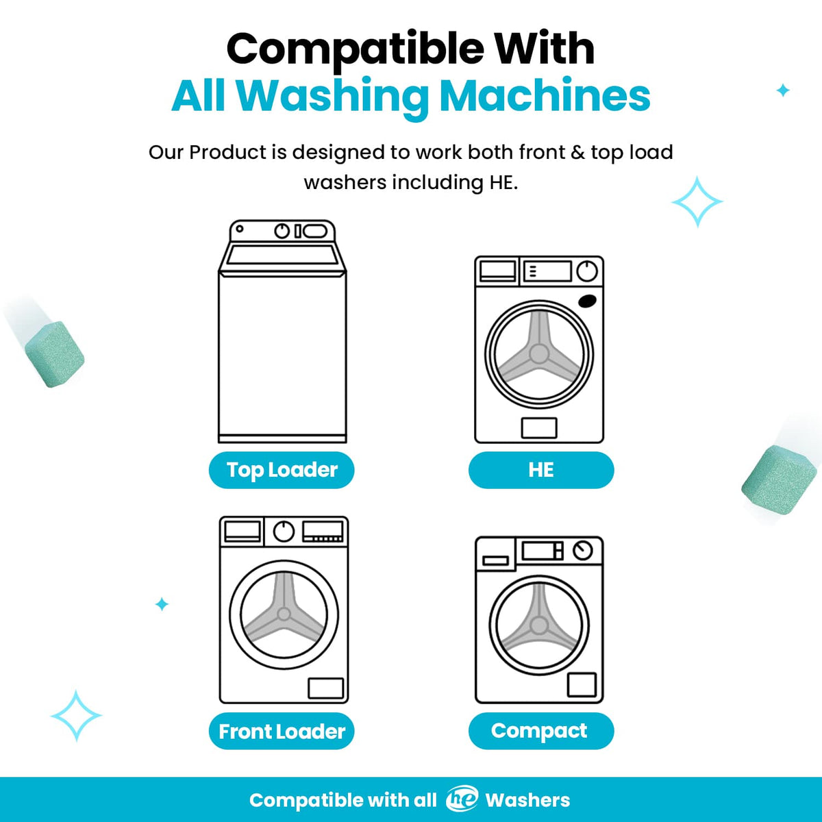 Washing Machine Cleaner (12 Tablets)