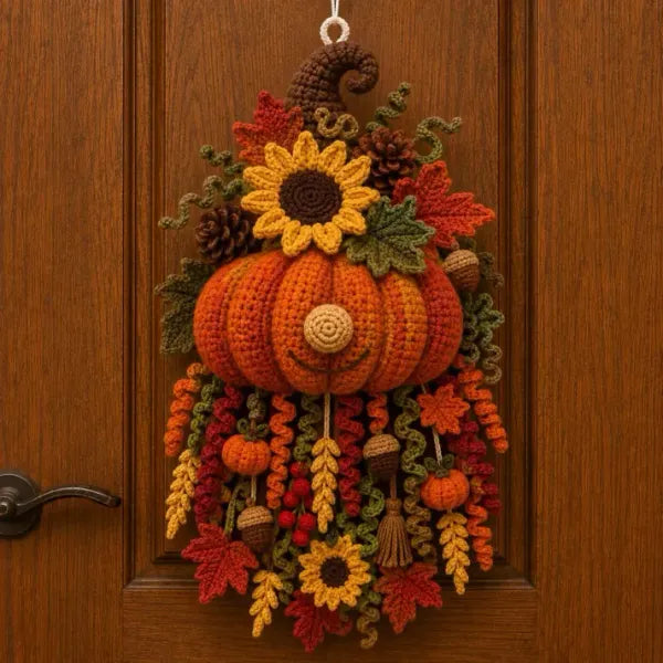 🧶 DIY Seasonal 3D Crochet Door Hanger Kit Collection