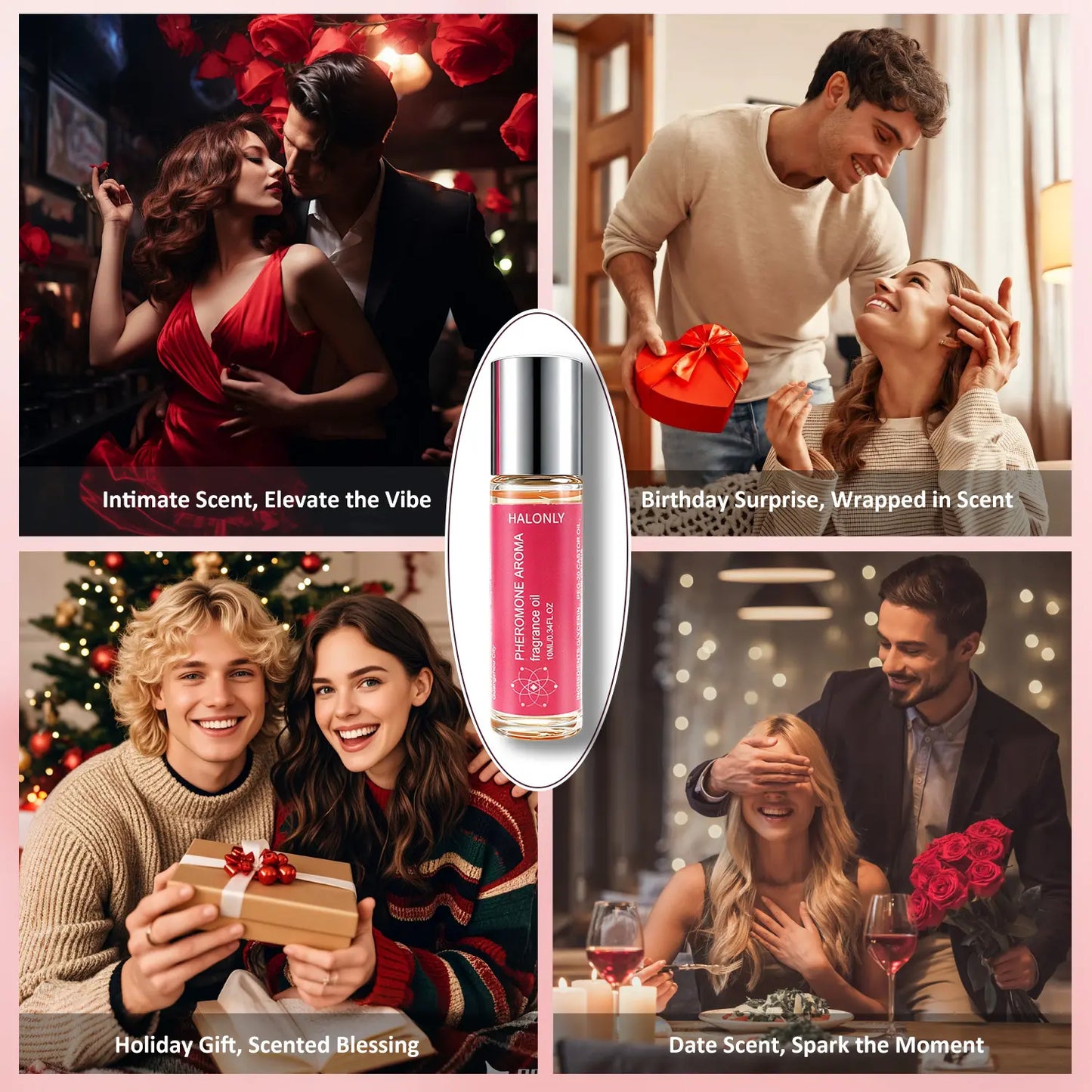 Halonly Roll-On Pheromone Perfume Oil for Women