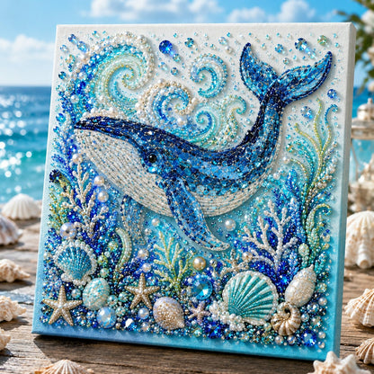 🌊Ocean Pearl Art DIY Kit Relaxing Coastal Craft Creative Handmade Home Decor✨
