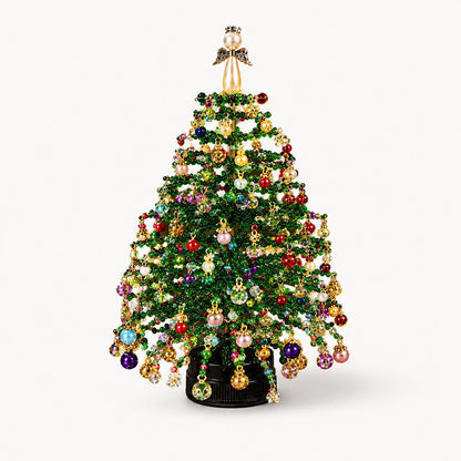 🎄Mini Tabletop DIY Beaded Christmas Tree Craft Kit | Handmade Holiday Home Decor🎁