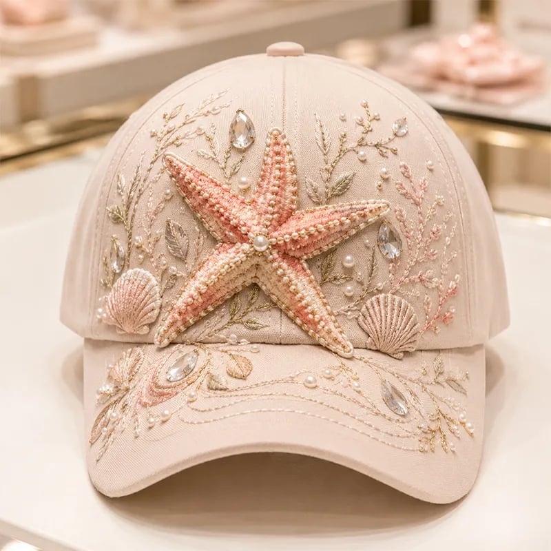 🔥Last Day 50% OFF-🌊 3D Ocean Creatures Embroidery Cap