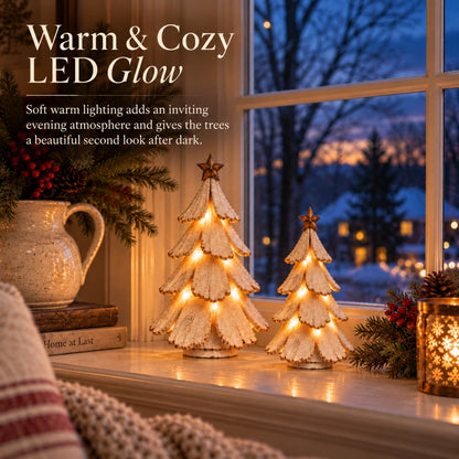 🎄Lighted Vintage Christmas Tabletop Tree✨-50% OFF