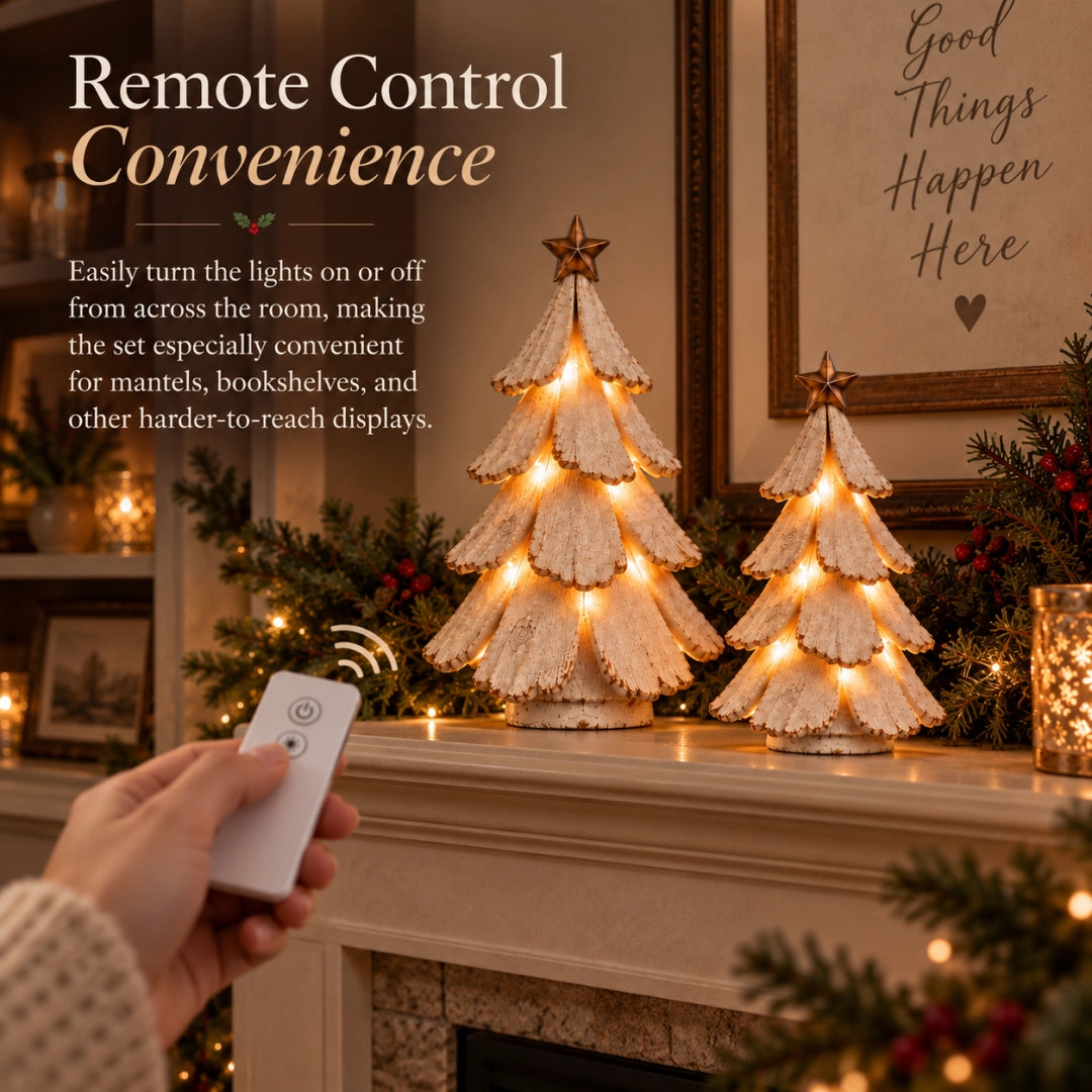 🎄Lighted Vintage Christmas Tabletop Tree✨-50% OFF