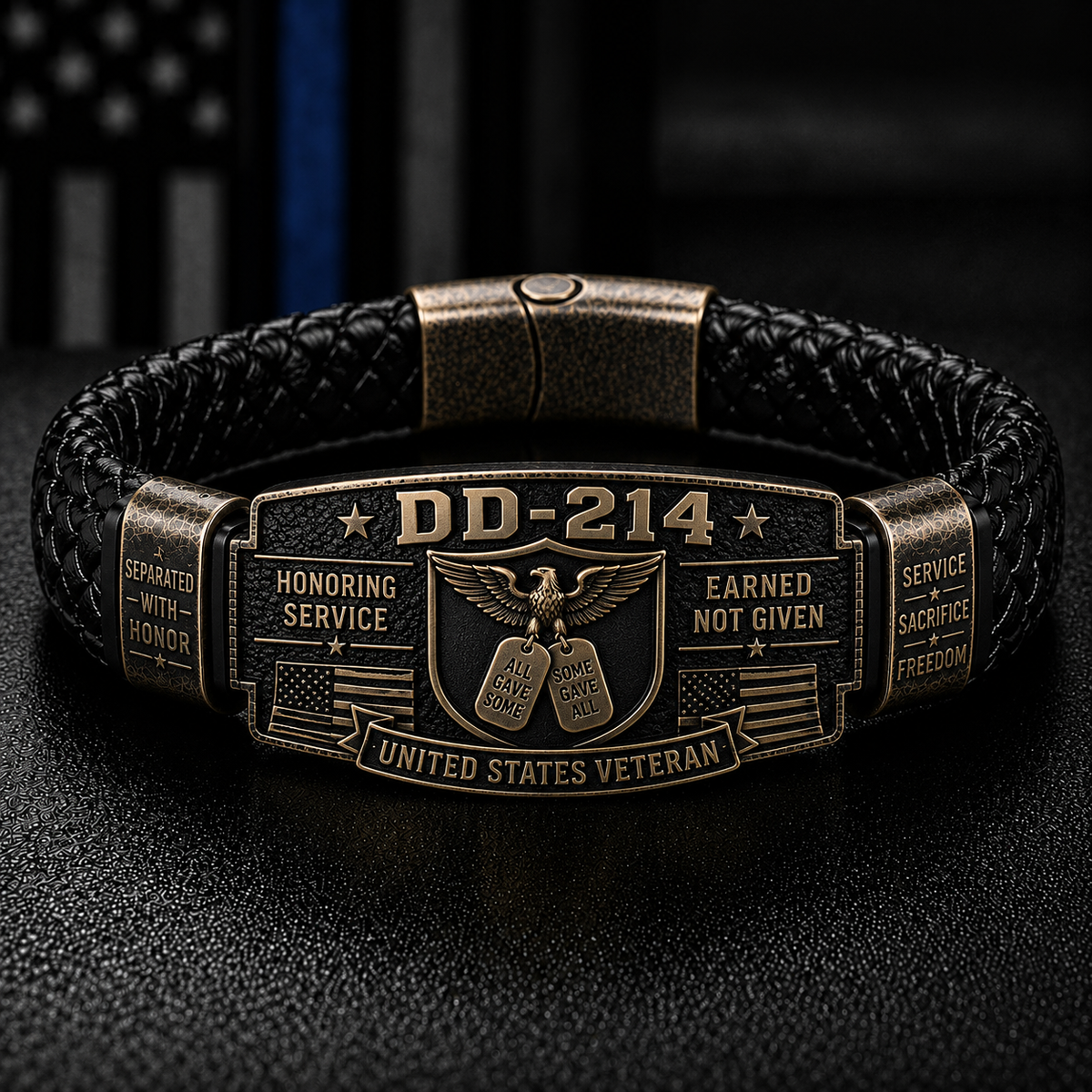 ❤️ Honor Veterans with This Handmade Tribute Bracelet ✨