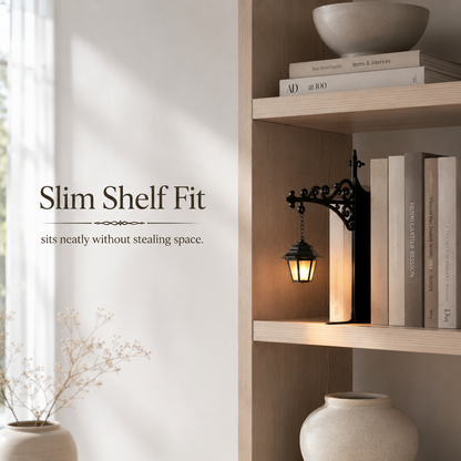 Library Lantern - Decorative Bookshelf Lighting