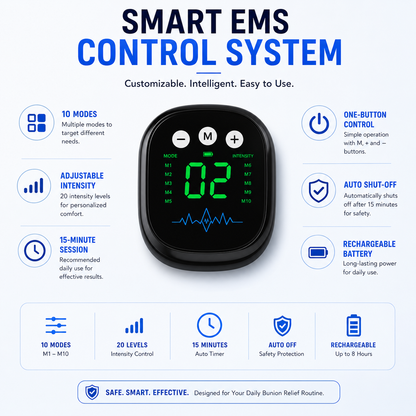 Aurora Tech™ — EMS Bunion Corrector