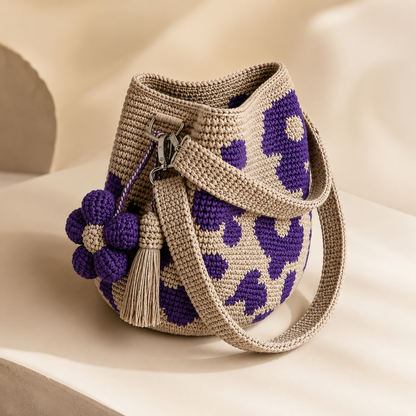 🌸 Handwoven Flower Bucket Bag Chic Lightweight Everyday Style 👜✨