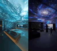 🌟 Light + 12 Starry Sky Projection Slides