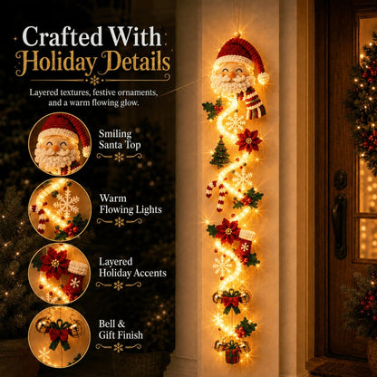 🎄Merry Cascade Glowing Christmas Door Hanger