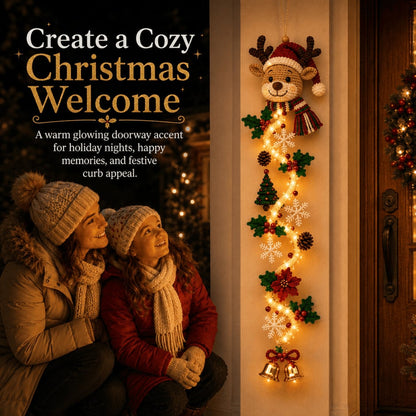 🎄Merry Cascade Glowing Christmas Door Hanger